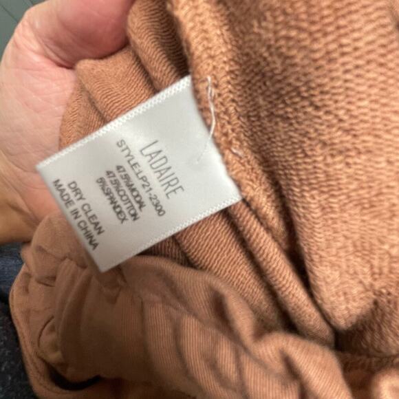 Ladaire NEW Hazel Track Pants Pull On Size XXS Nude Elastic Waist $158 - Picture 6 of 7